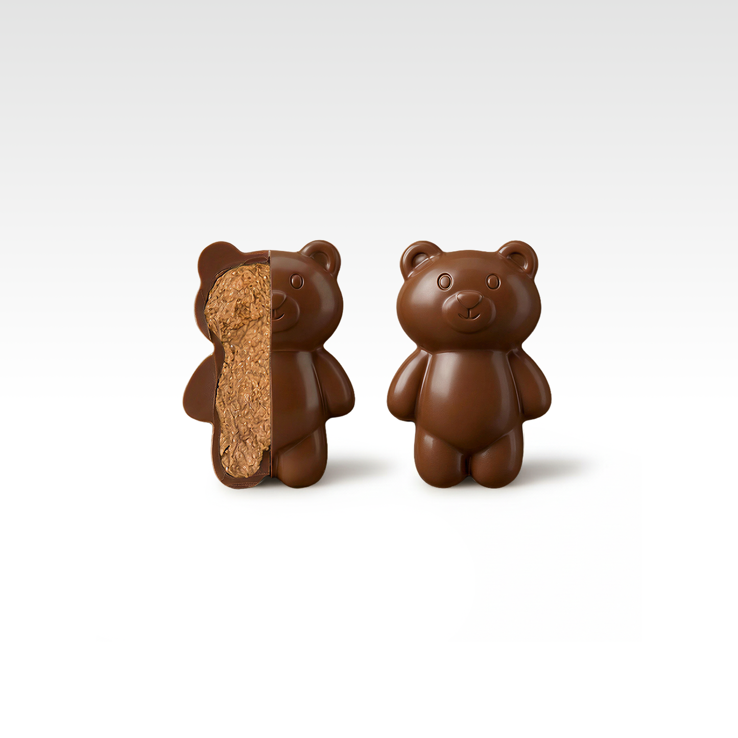 Oursons Chocolat au Lait - 3 pièces