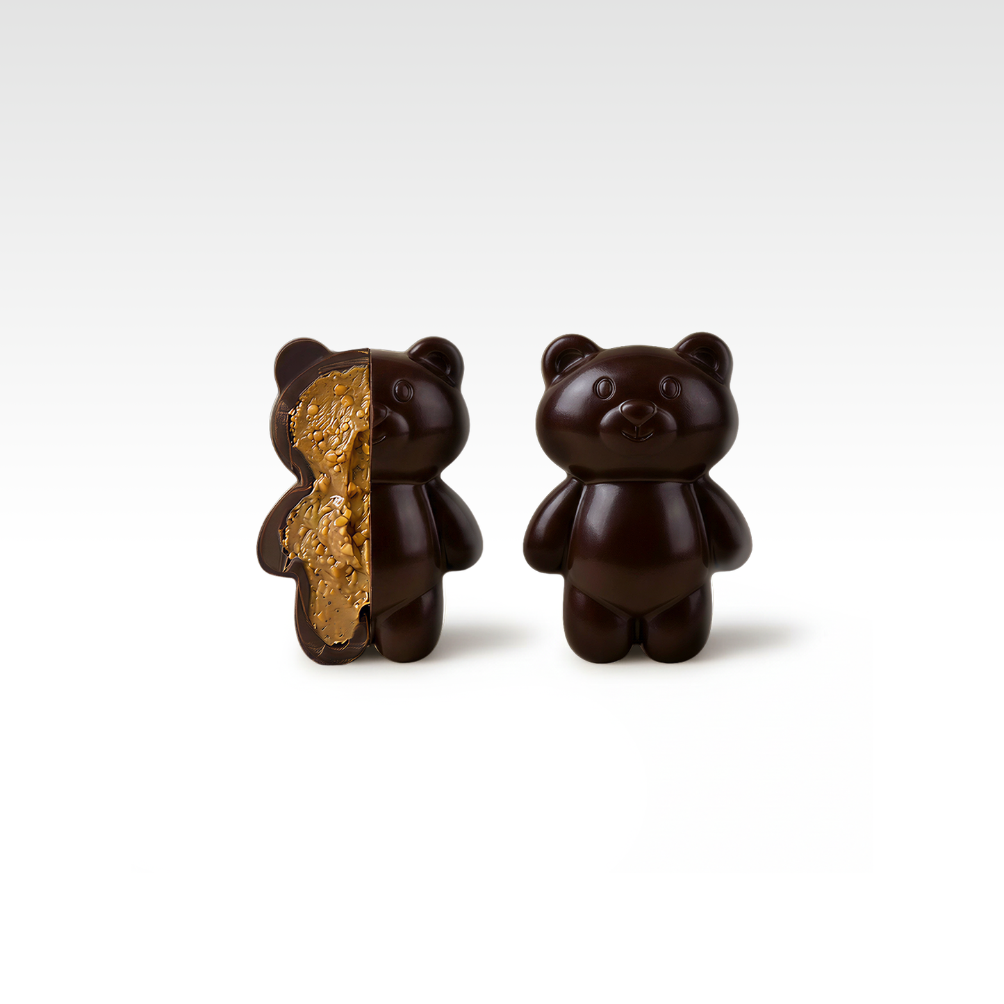 Oursons Chocolat Noir - 3 pièces