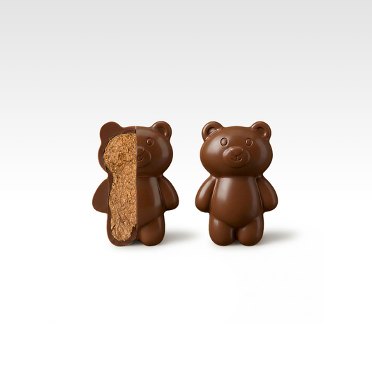 Oursons Chocolat au Lait - 3 pièces