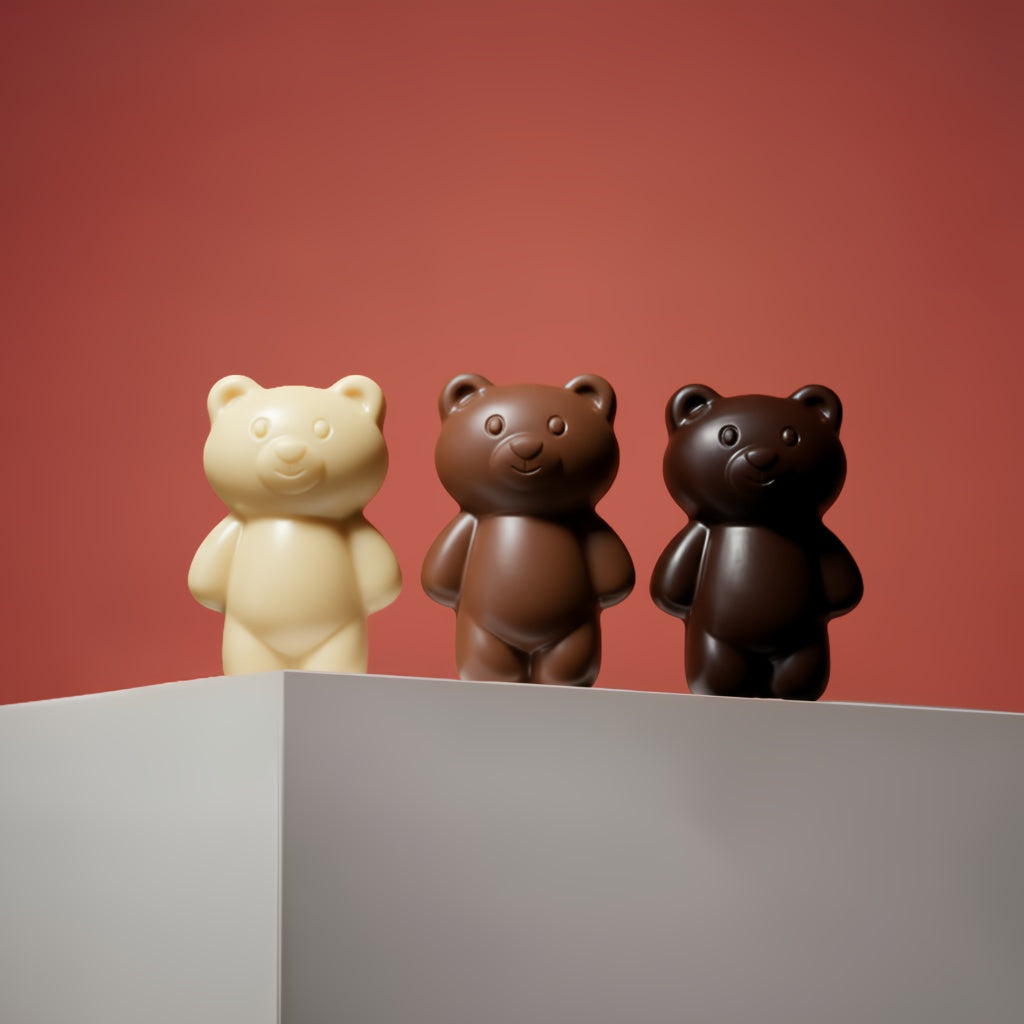 Oursons Mix Chocolat - 3 pièces