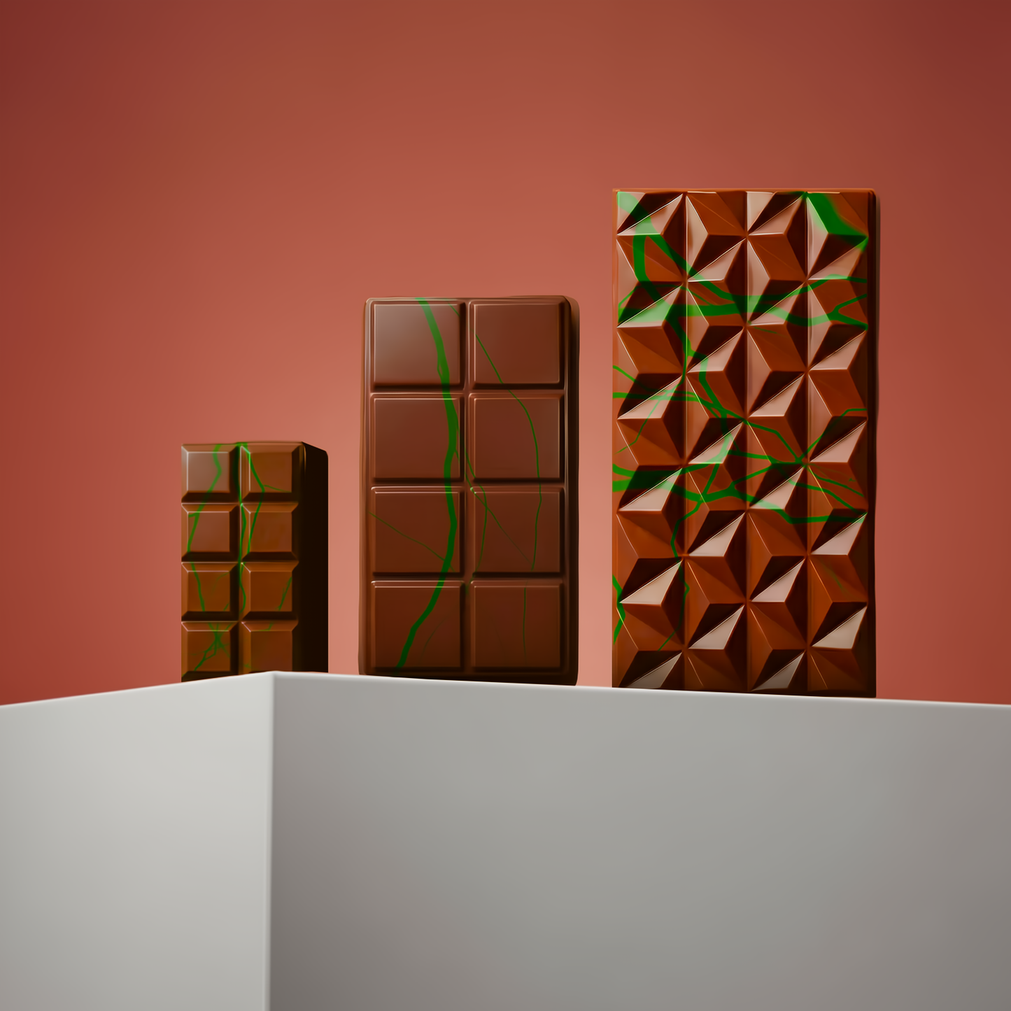 Tablette Chocolat au Lait - Pistache