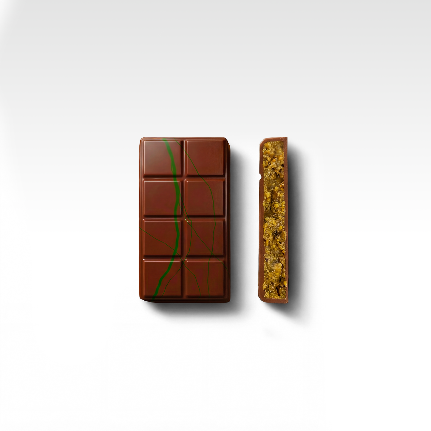 Tablette Chocolat au Lait - Pistache