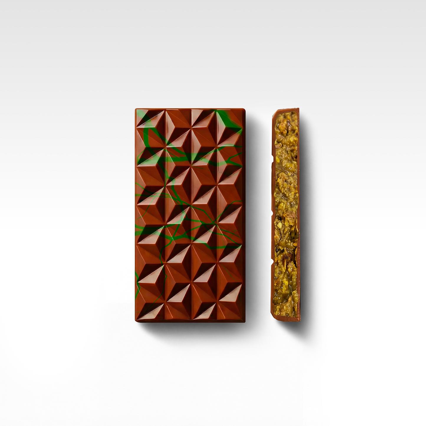 Tablette Chocolat au Lait - Pistache